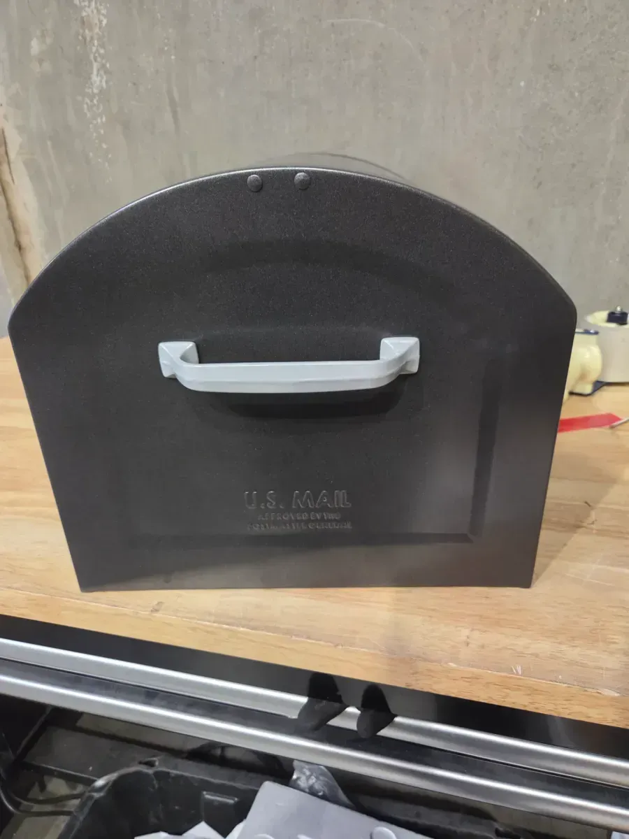 Centennial Pewter, Extra Large, Steel, Post Mount Mailbox - image 3