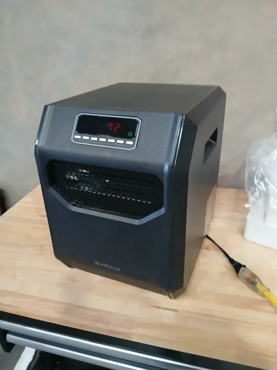 WeWarm Infrared Quartz Space Heater with Remote Control - image 5