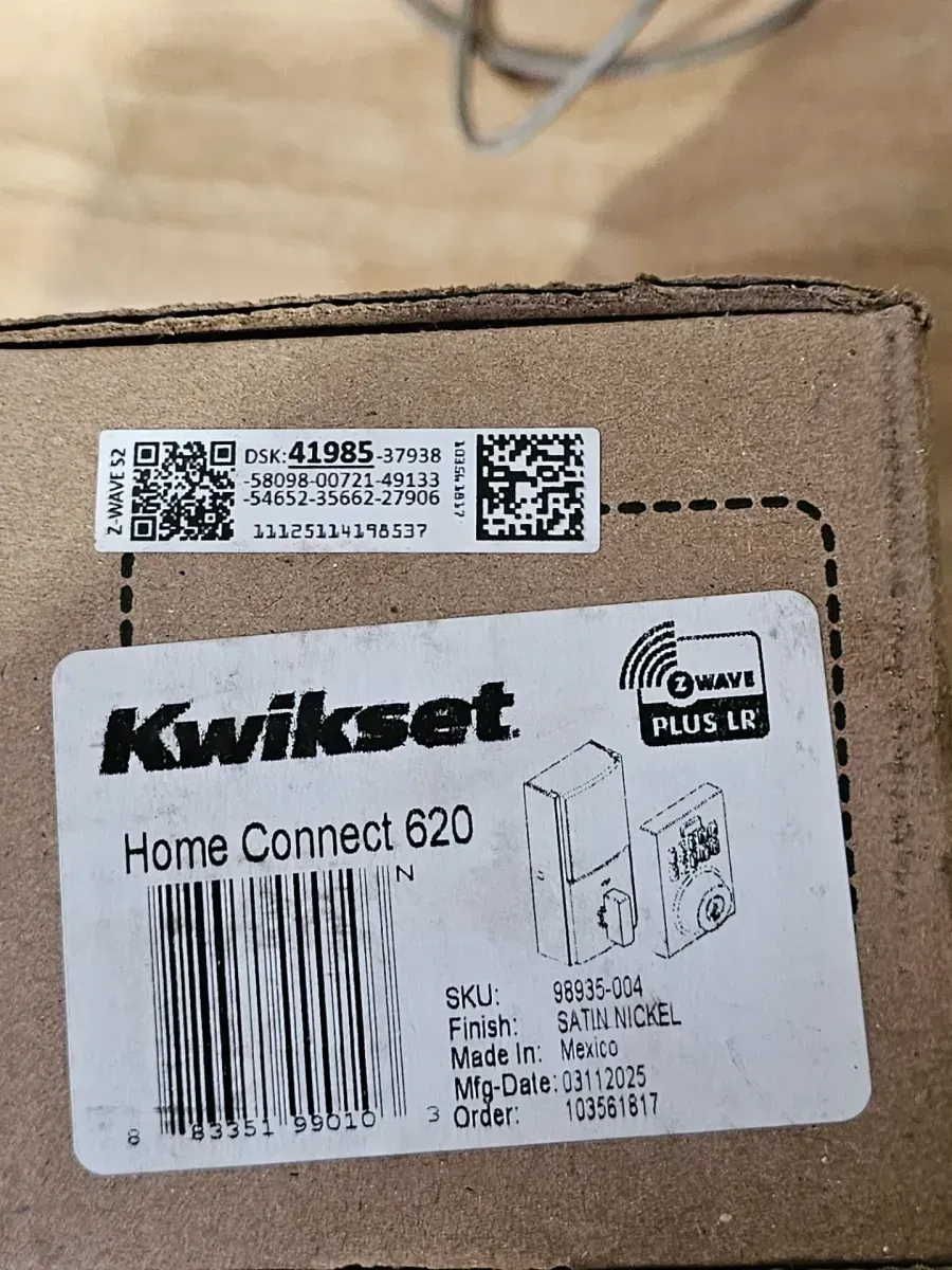 HomeConnect 620 Satin Nickel Contemporary Z-Wave Long Range Enabled Keypad Smart Lock with Convenient Keyless Entry - image 4