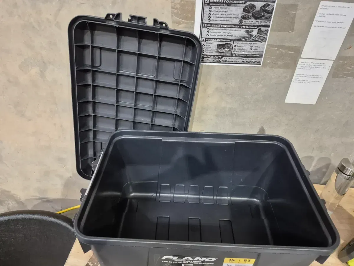 14 Gal. Storage Box in Black - image 2