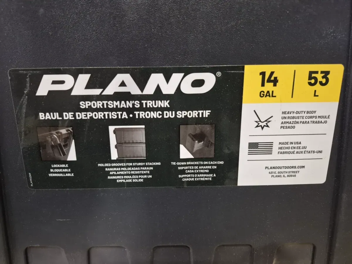 14 Gal. Storage Box in Black - image 3