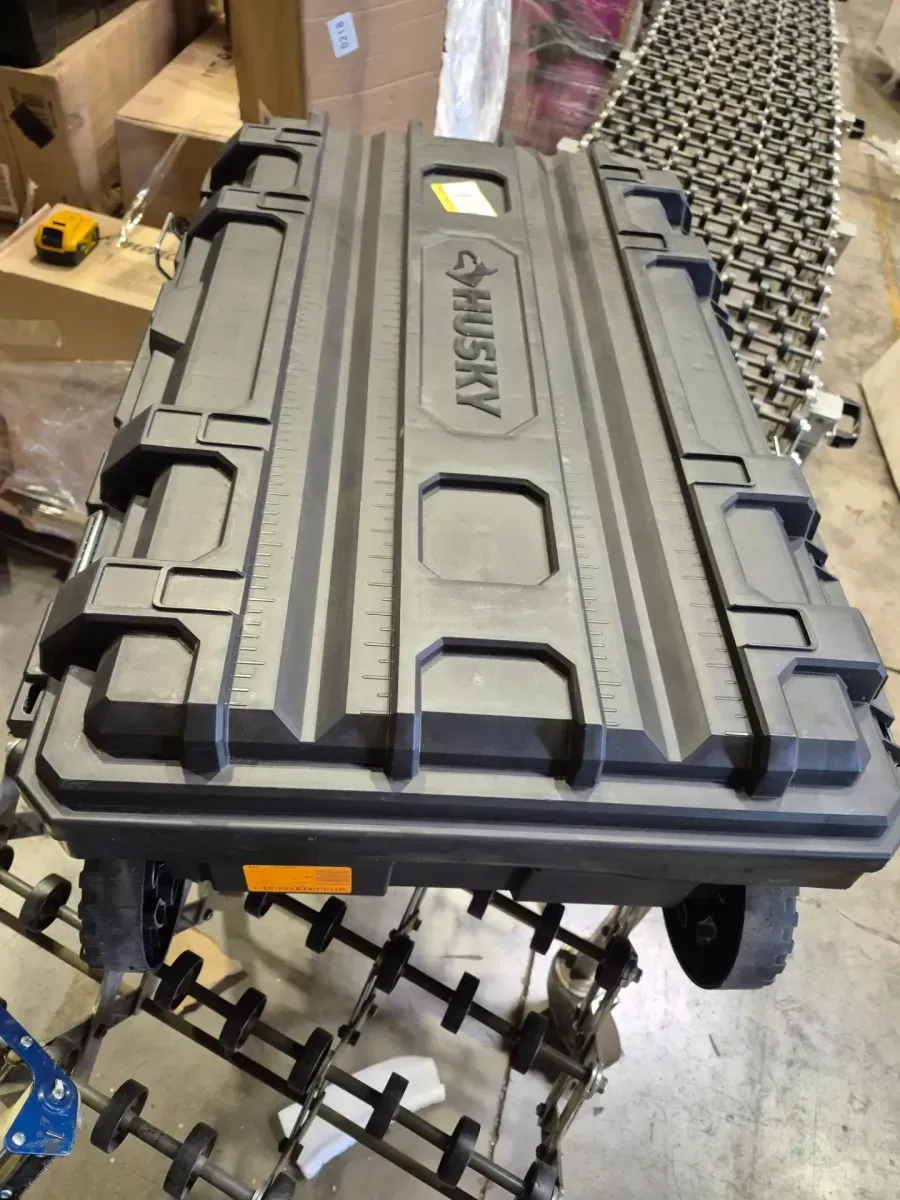 36.5 in. Black Heavy Duty Medium Rolling Toolbox with Keyed Lock - image 2