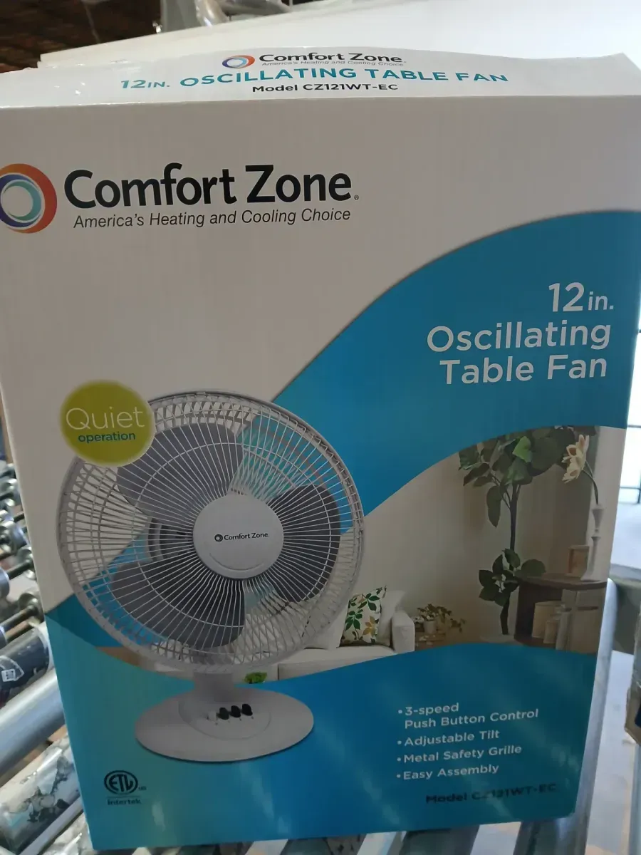 12 in. Oscillating Table Fan - image 4