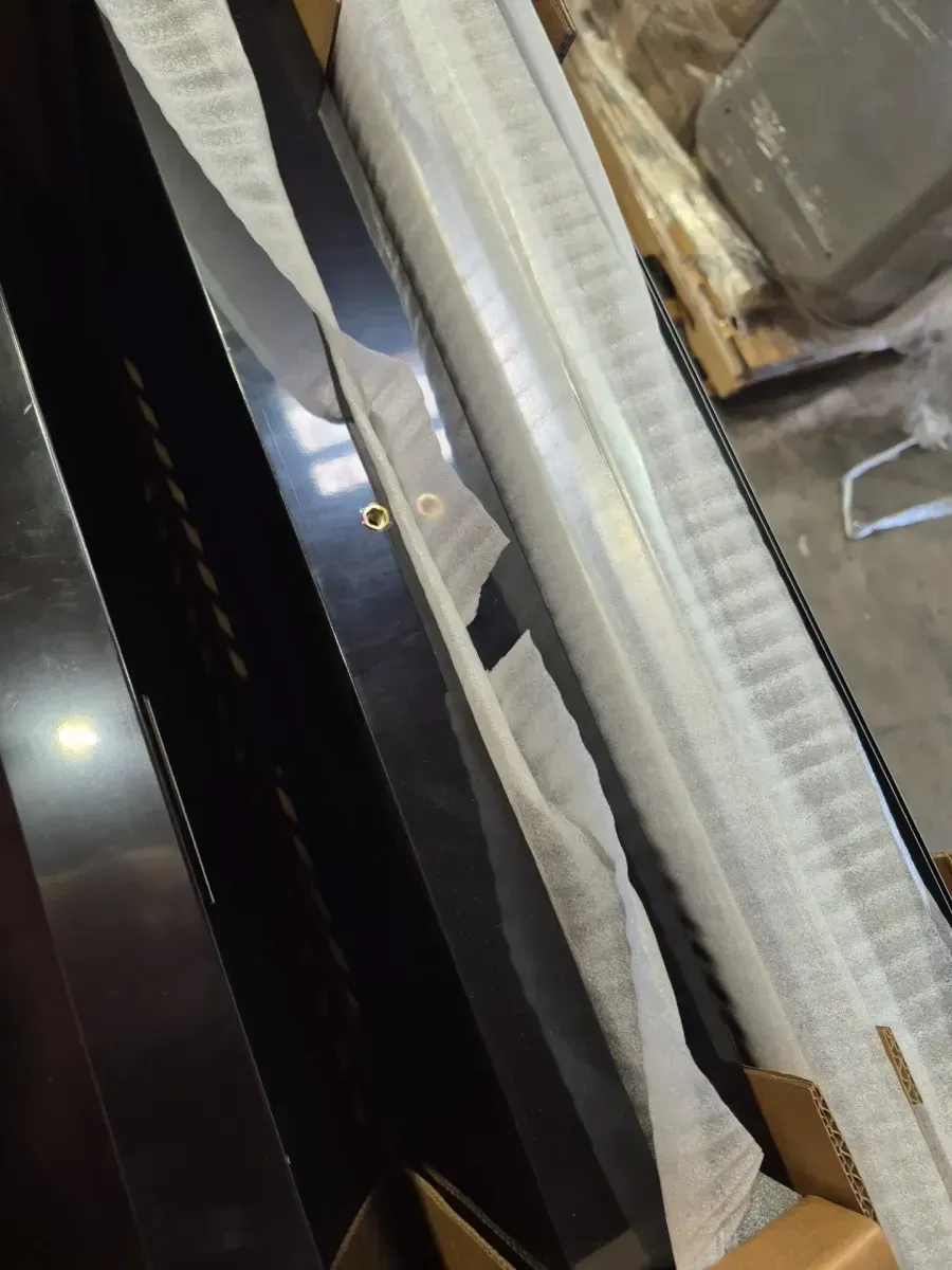 Husky Ready-to-Assemble 24-Gauge 1-Shelf Steel Wall Mounted Garage Cabinet in Black (28 in. W x 29.7 in. H x 12 in. D) - image 5