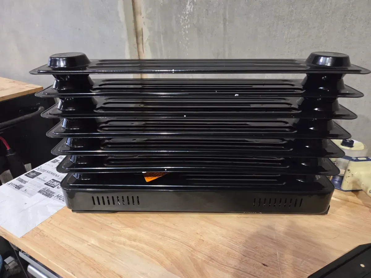 1500-Watt Indoor Electric Oil Filled Panel Radiant Space Heater with Thermostat Remote Control and Tip-Over Protection - image 2