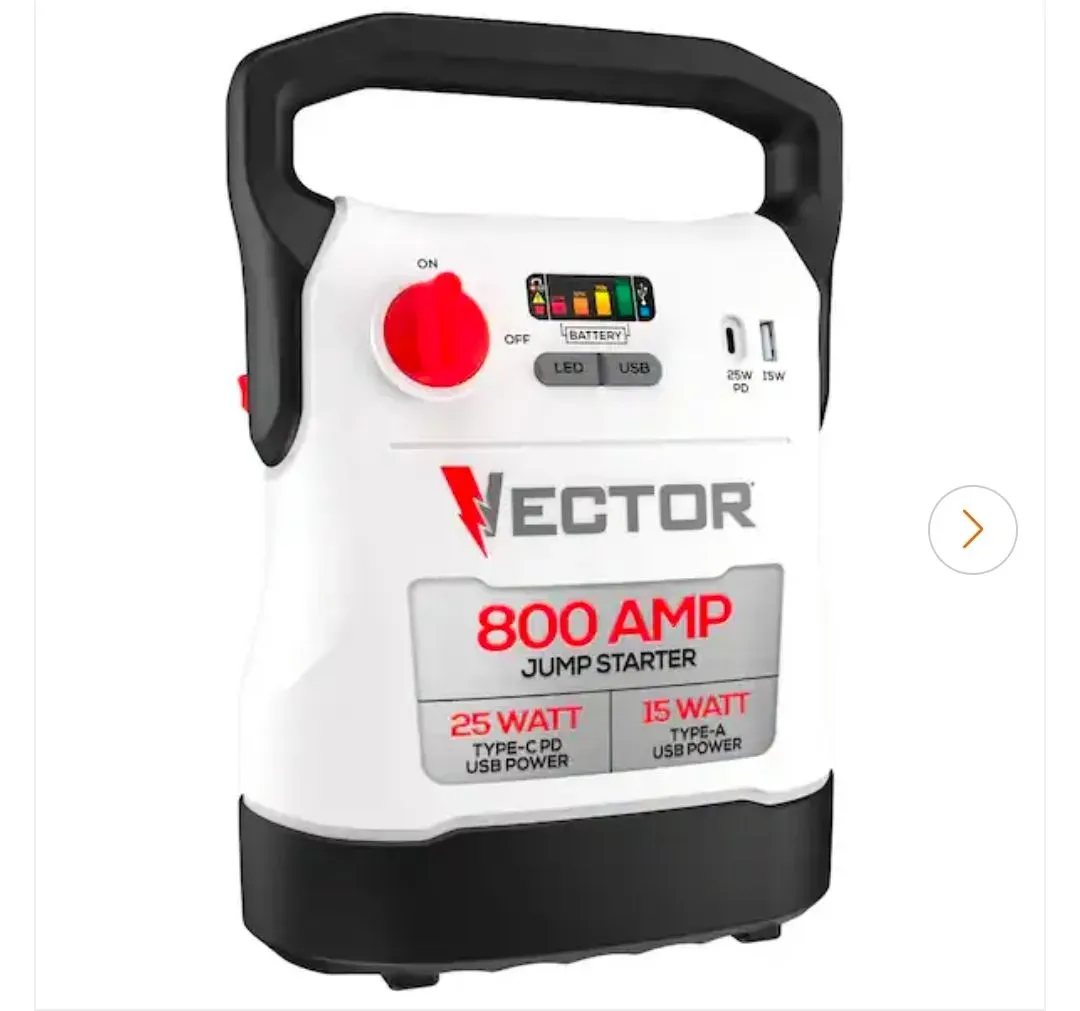 800 Amp Jump Starter with USB Power - image 2