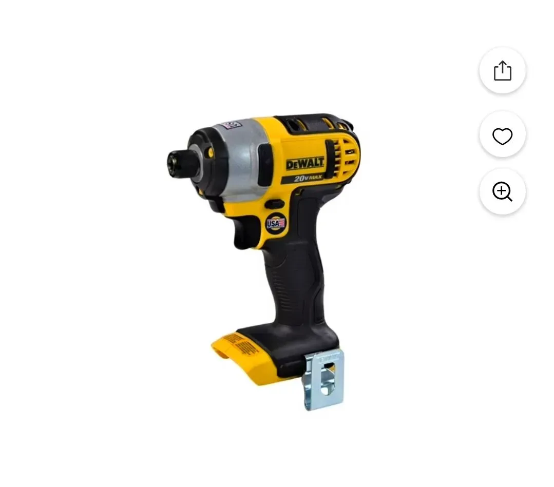 DeWALT Max 1/4" 20V Cordless Impact Driver DCF885B (Bare Tool) - image 2