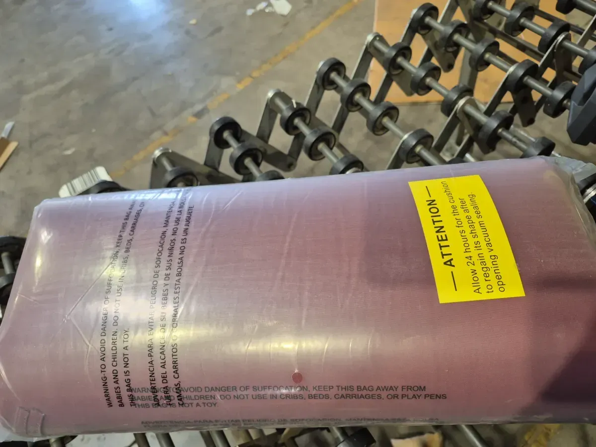 Set of 4 Red Outdoor Patio Chair Seat Cushions with Ties - image 4