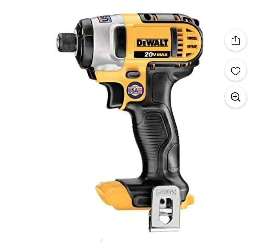 DeWalt 20V MAX XR Brushless 1/4 in. Cordless Impact Driver (Tool Only) - image 2