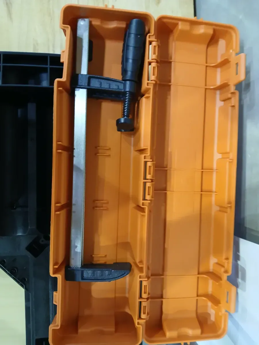 22 in. W x 34.6 in. D Portable Work Table with Plastic Top and Wood Router Plate - image 6