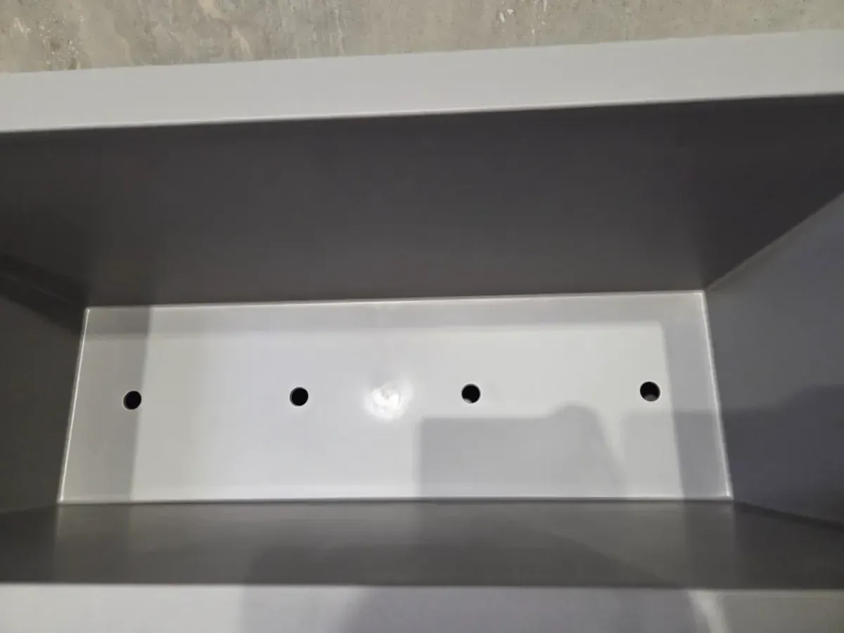 Block Span Extra Large Gray Plastic Rectangular Planter with Drainage Holes(12 in. L x 30 in. W x 24 in. H) - image 3