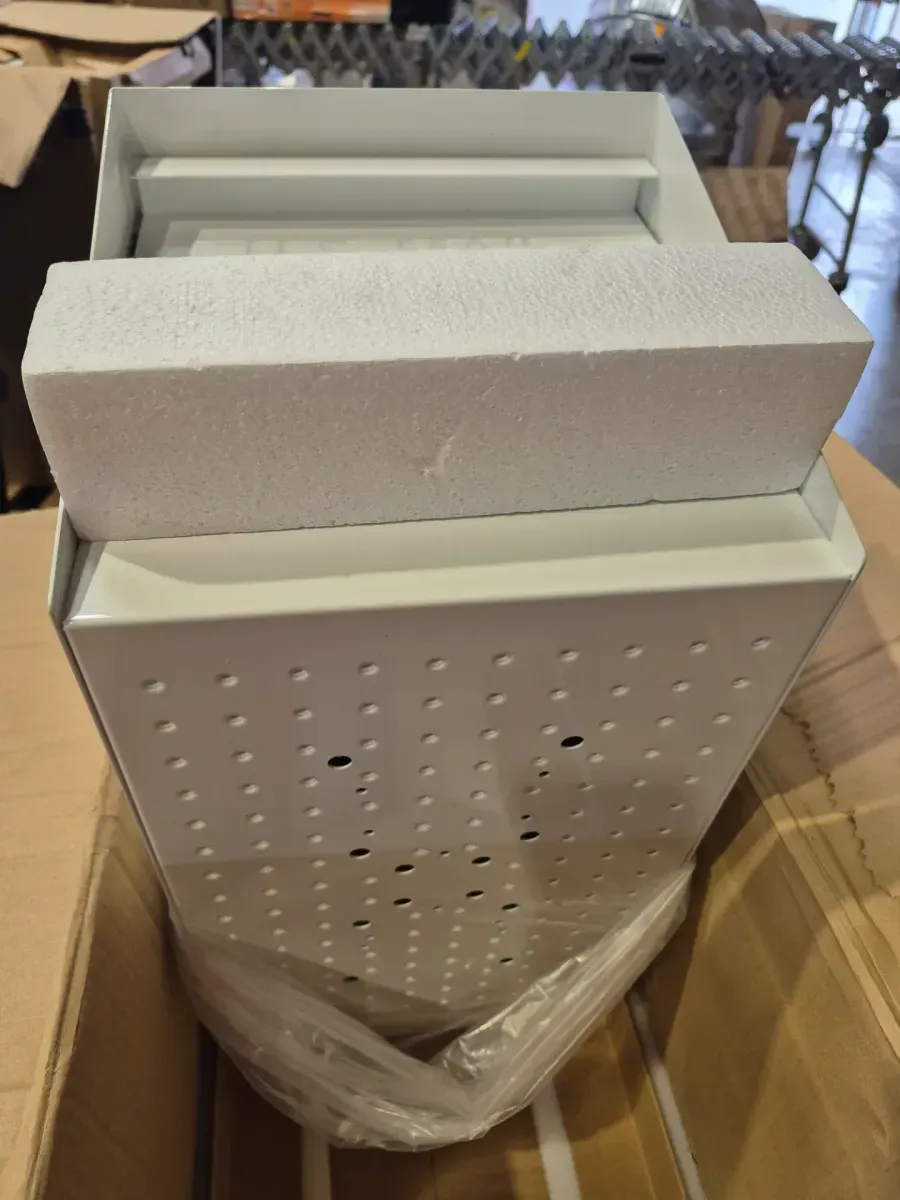 Mail Manager Street Safe Alpine White Post-Mount Mailbox with Reinforced Rear Locking System - image 4