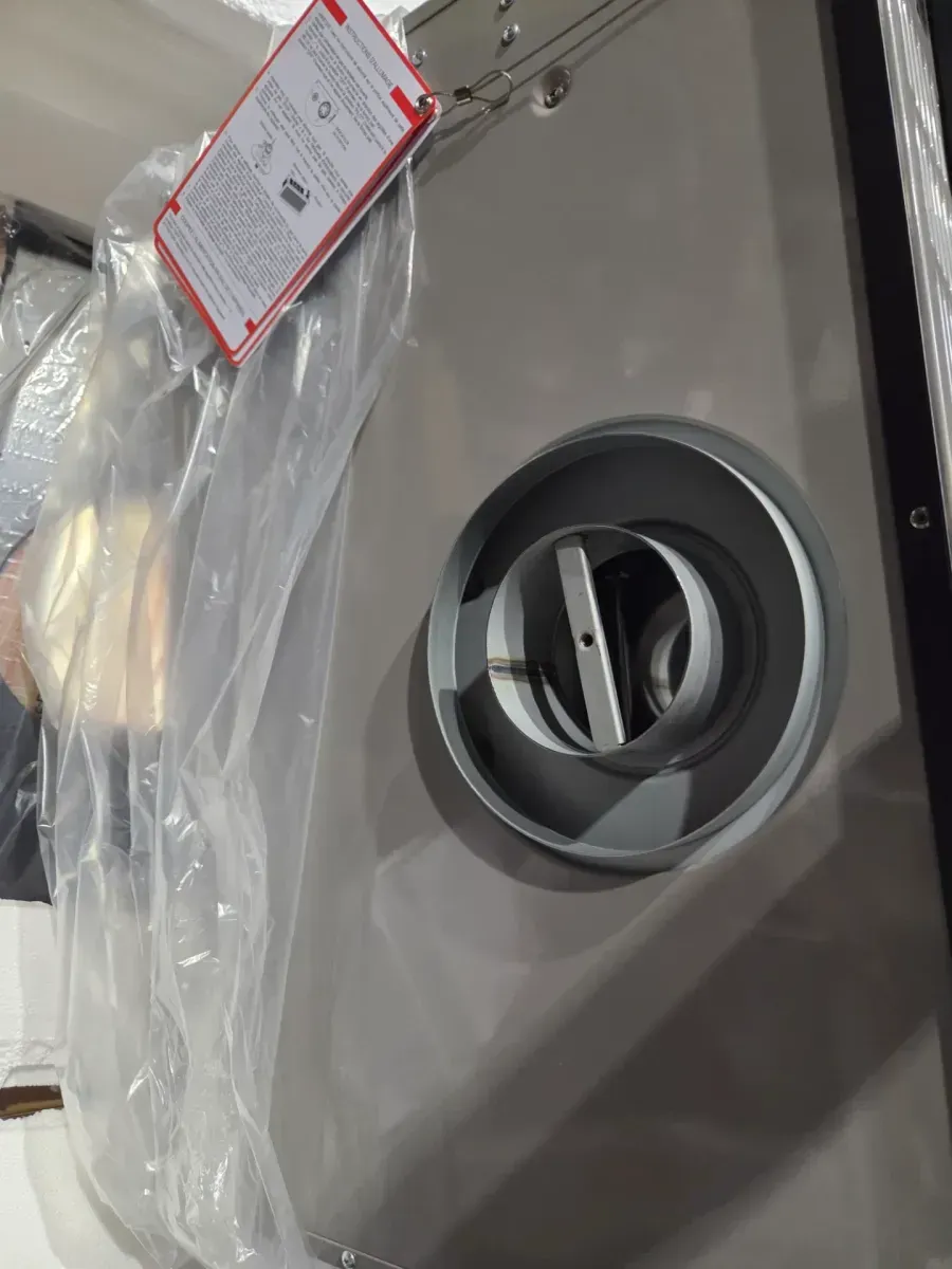 Direct Vent Natural Gas Wall Furnace with Thermostat, 17,000 BTU. Professional Vent Kit Included in Box. Gray/Black - image 4