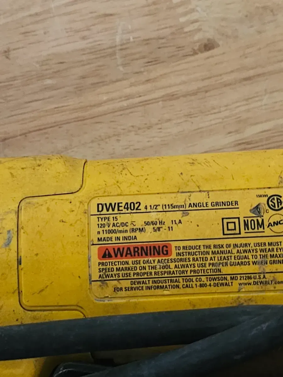 120-Volt 4-1/2 in. Corded Small Angle Grinder - image 5