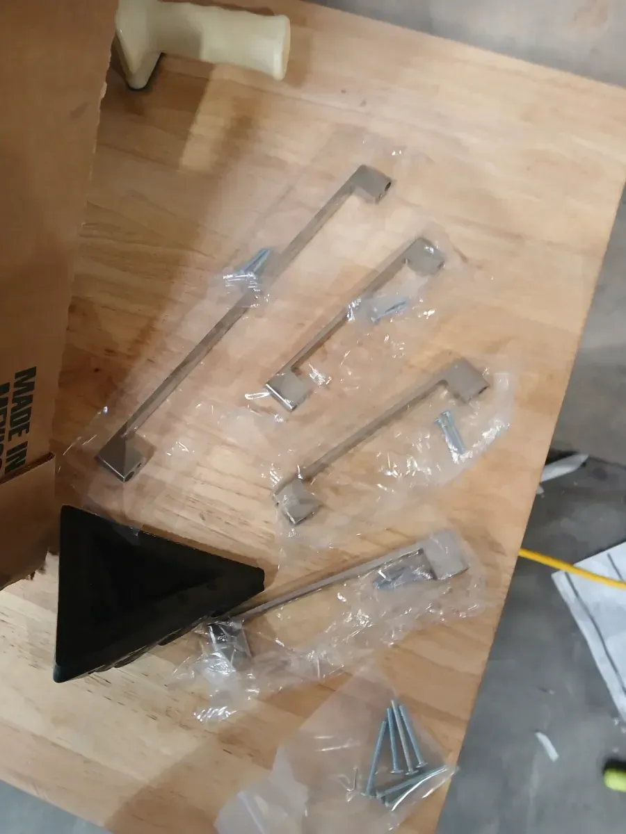 30-Inch Navy Blue Single-Sink Bathroom Vanity with White Countertop - image 4