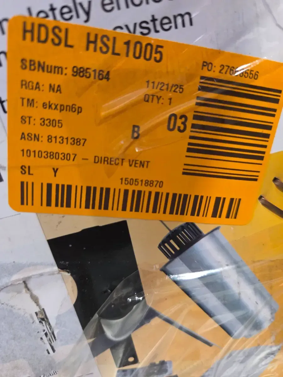 Direct Vent Natural Gas Wall Furnace with Thermostat, 17,000 BTU. Professional Vent Kit Included in Box. Gray/Black - image 8