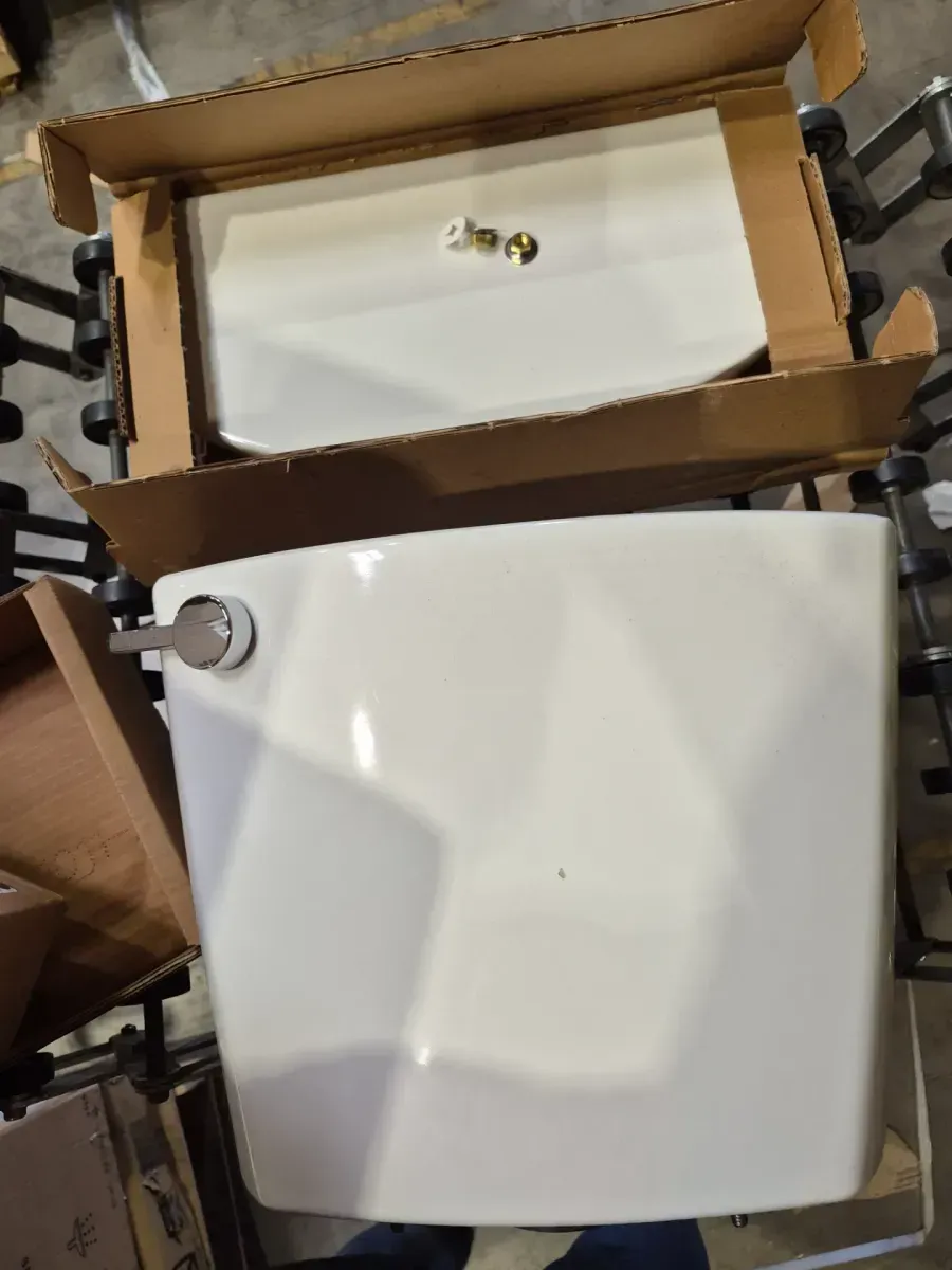 Cadet Pro Compact Tall Height 14 in. Rough-In 2-Piece 1.28 GPF Single Flush Elongated Toilet in White, Seat Not Included - image 3