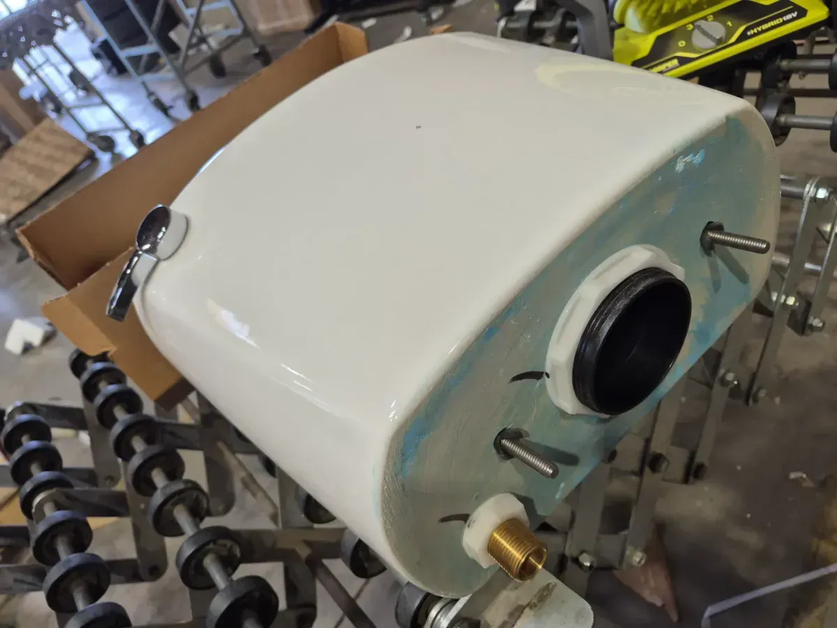 Cadet Pro Compact Tall Height 14 in. Rough-In 2-Piece 1.28 GPF Single Flush Elongated Toilet in White, Seat Not Included - image 4