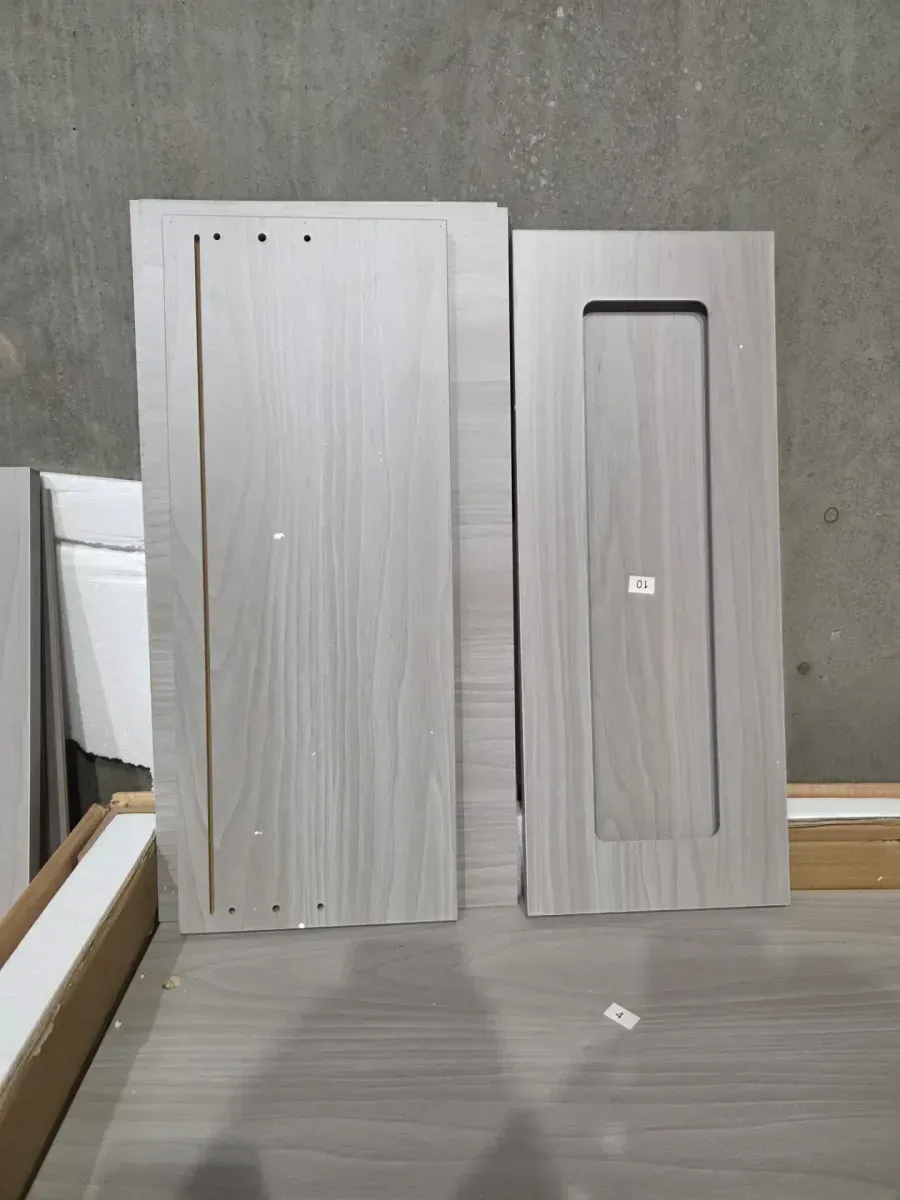 Beige Wood Grain 3-Drawer 23.6 in. W Nightstand, End Table for Bedroom or Livingroom - image 2