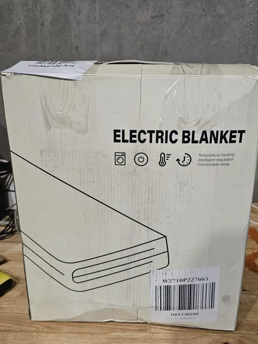 Gray 71 in. x 51 in. Flannelette Heated Electric Blanket Soft Heating Blanket Throw for Full Body - image 5