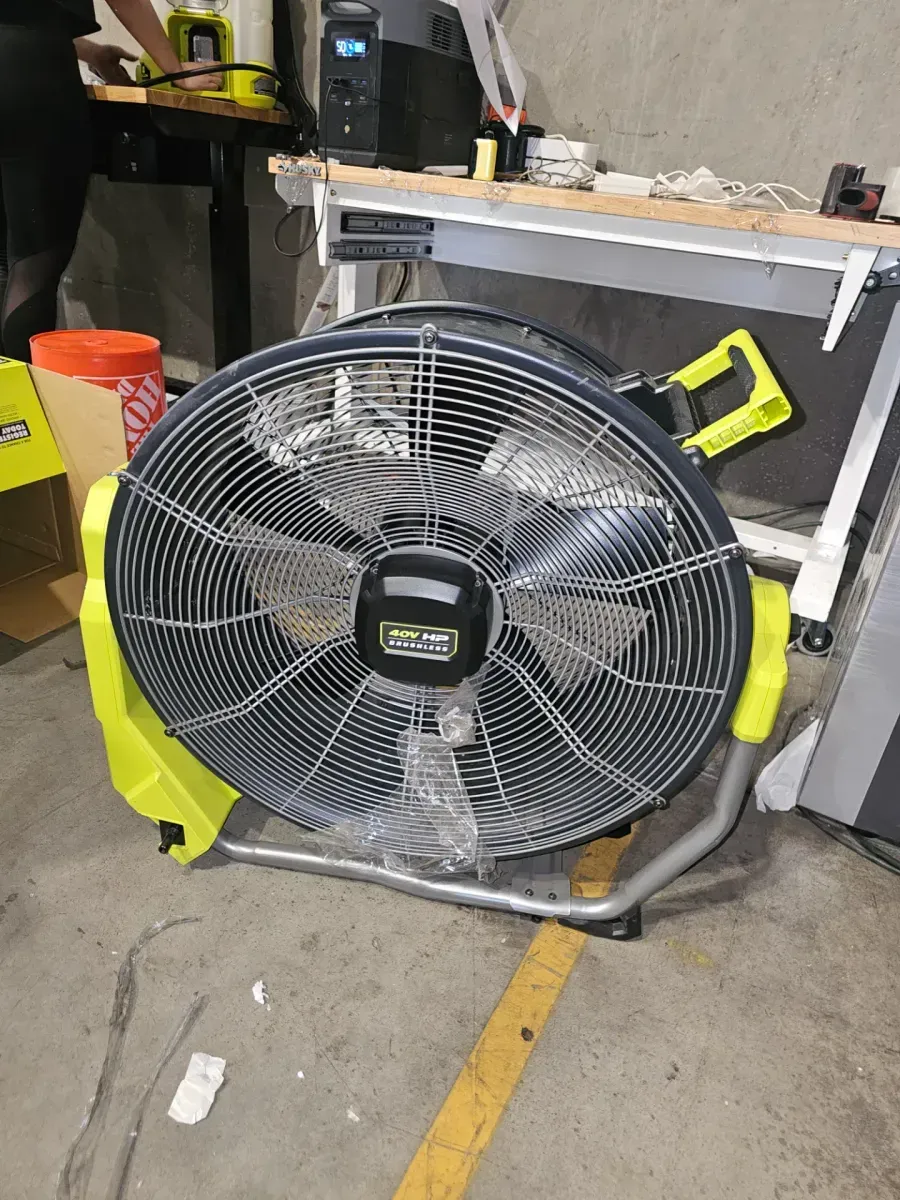 40V HP Brushless Cordless Hybrid WHISPER SERIES 20 in. Air Cannon Fan (Tool Only) - image 4