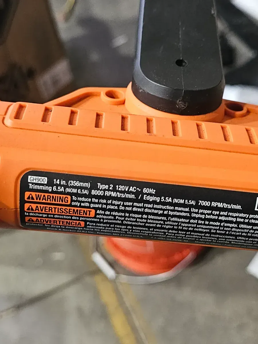 14 in. 6.5 AMP Corded Electric Single Line 2-in-1 String Trimmer & Lawn Edger with Automatic Feed and POWERDRIVE - image 5