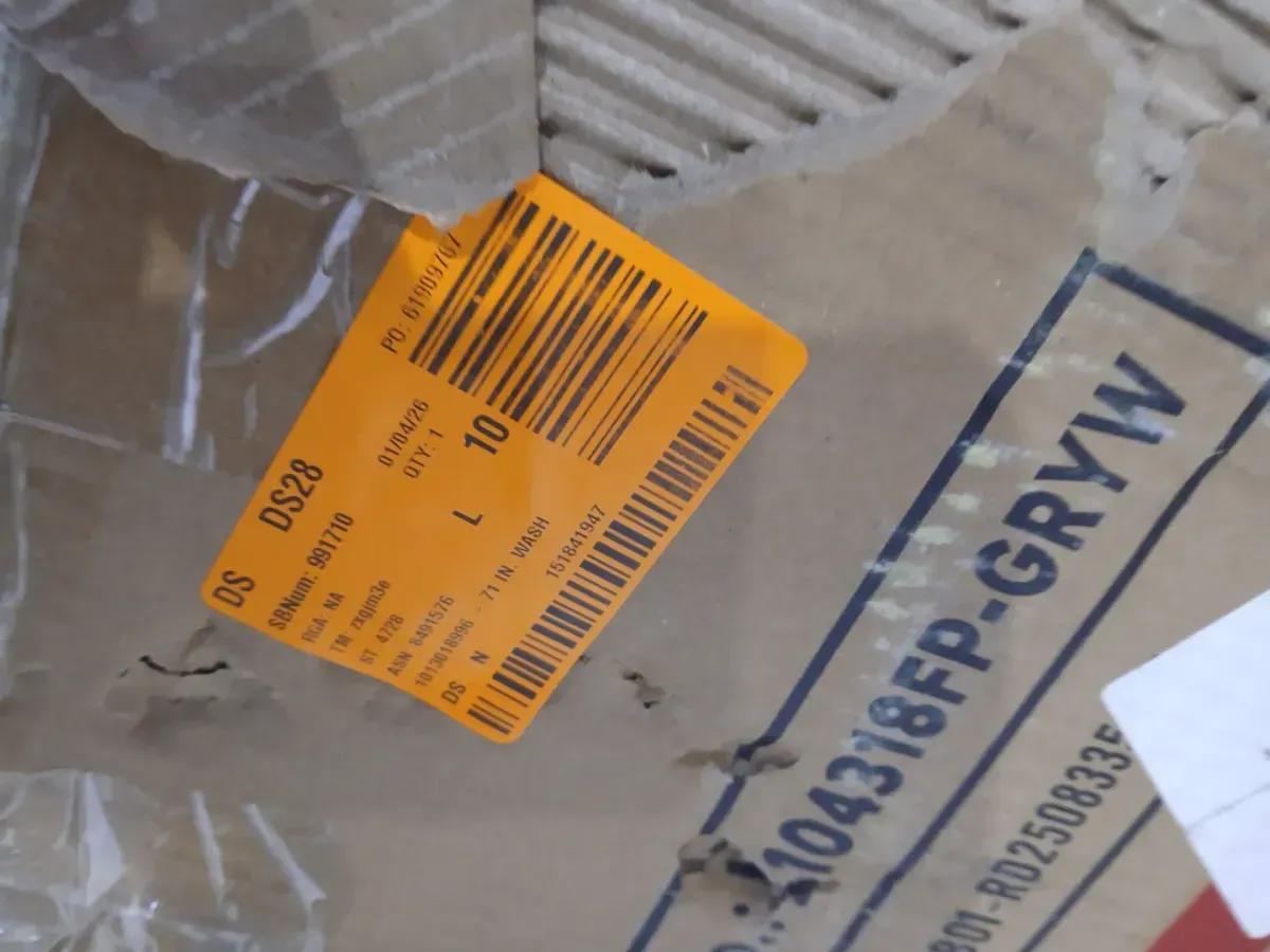 71 in. Wash Gray Freestanding Electric Fireplace TV Stand Fits TV Up to 75 in. Entertainment Center with Cabinet - image 2