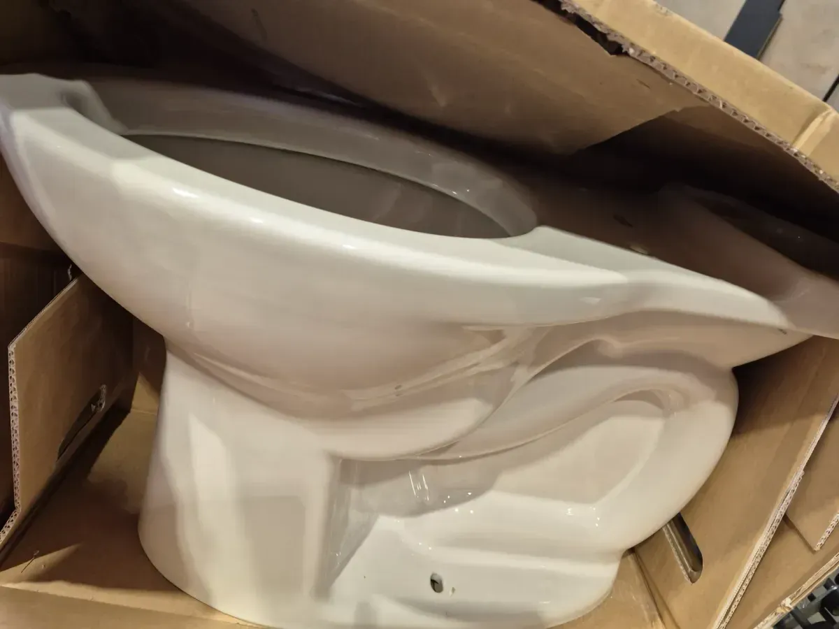 Cadet Pro 14 in. Compact Tall Height Elongated Toilet Bowl Only in White - image 5