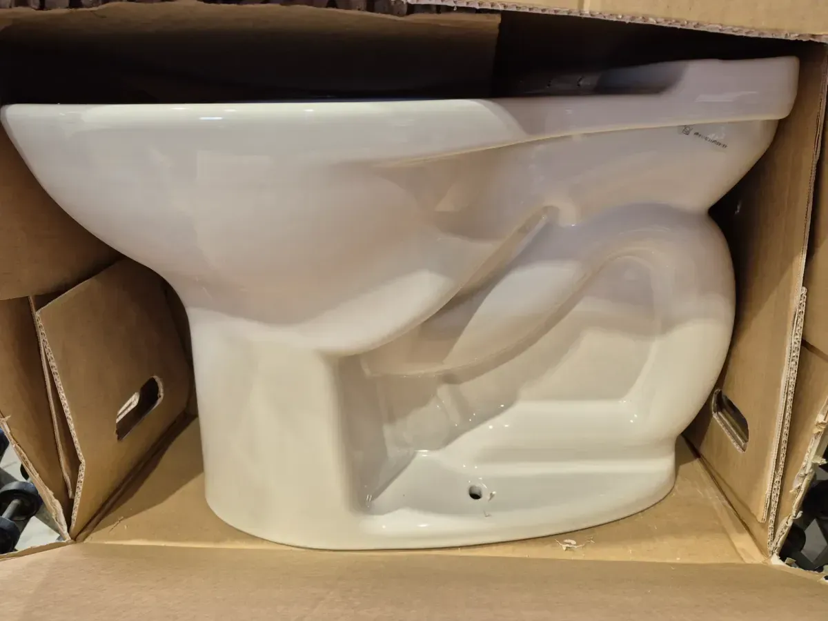 Cadet Pro 14 in. Compact Tall Height Elongated Toilet Bowl Only in White - image 7