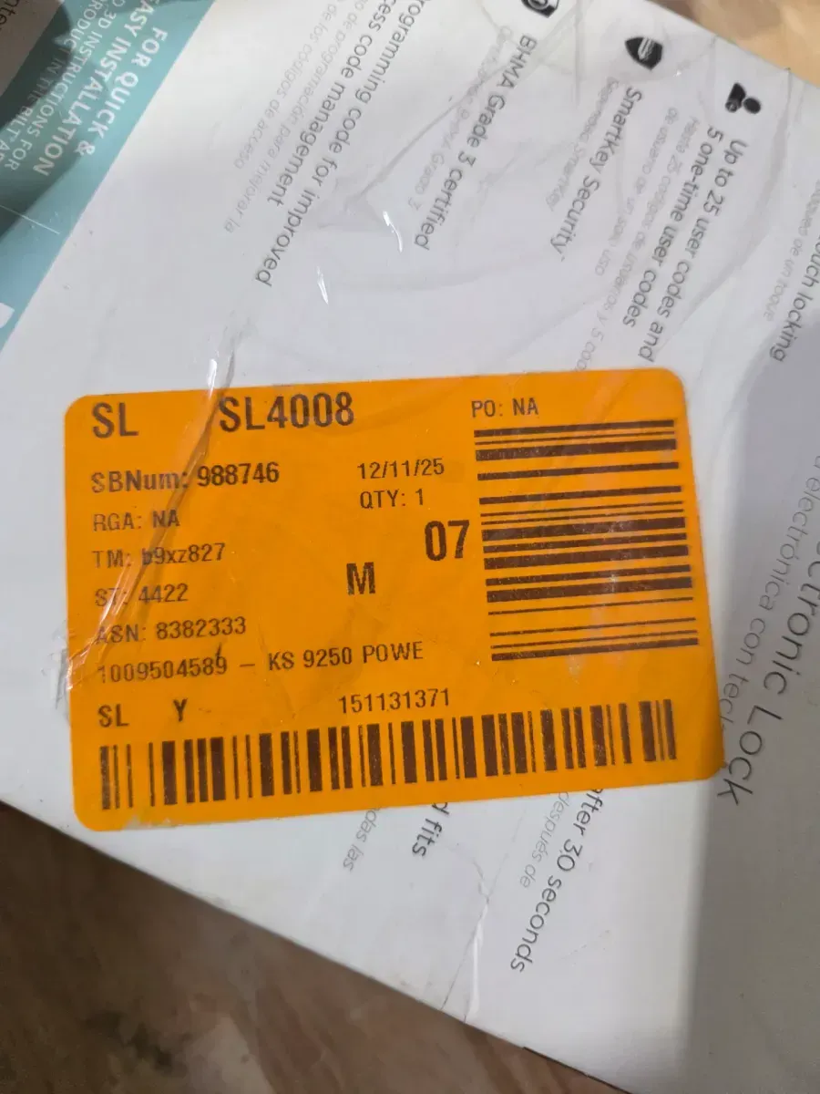 Powerbolt 250 10-Button Keypad Matte Black Transitional Electronic Deadbolt Door Lock - image 3