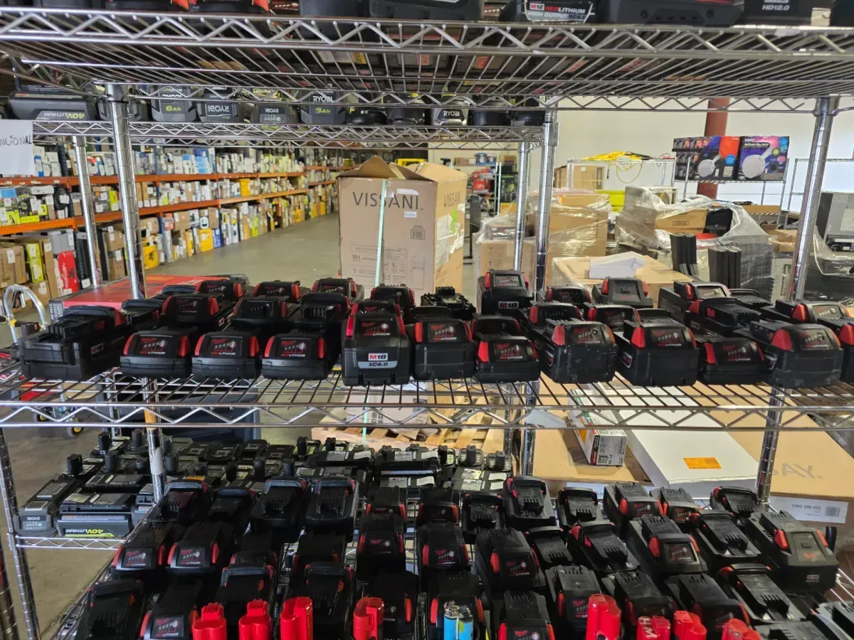 Lot of 216 Non-functional Milwaukee batteries, assorted models. - image 3