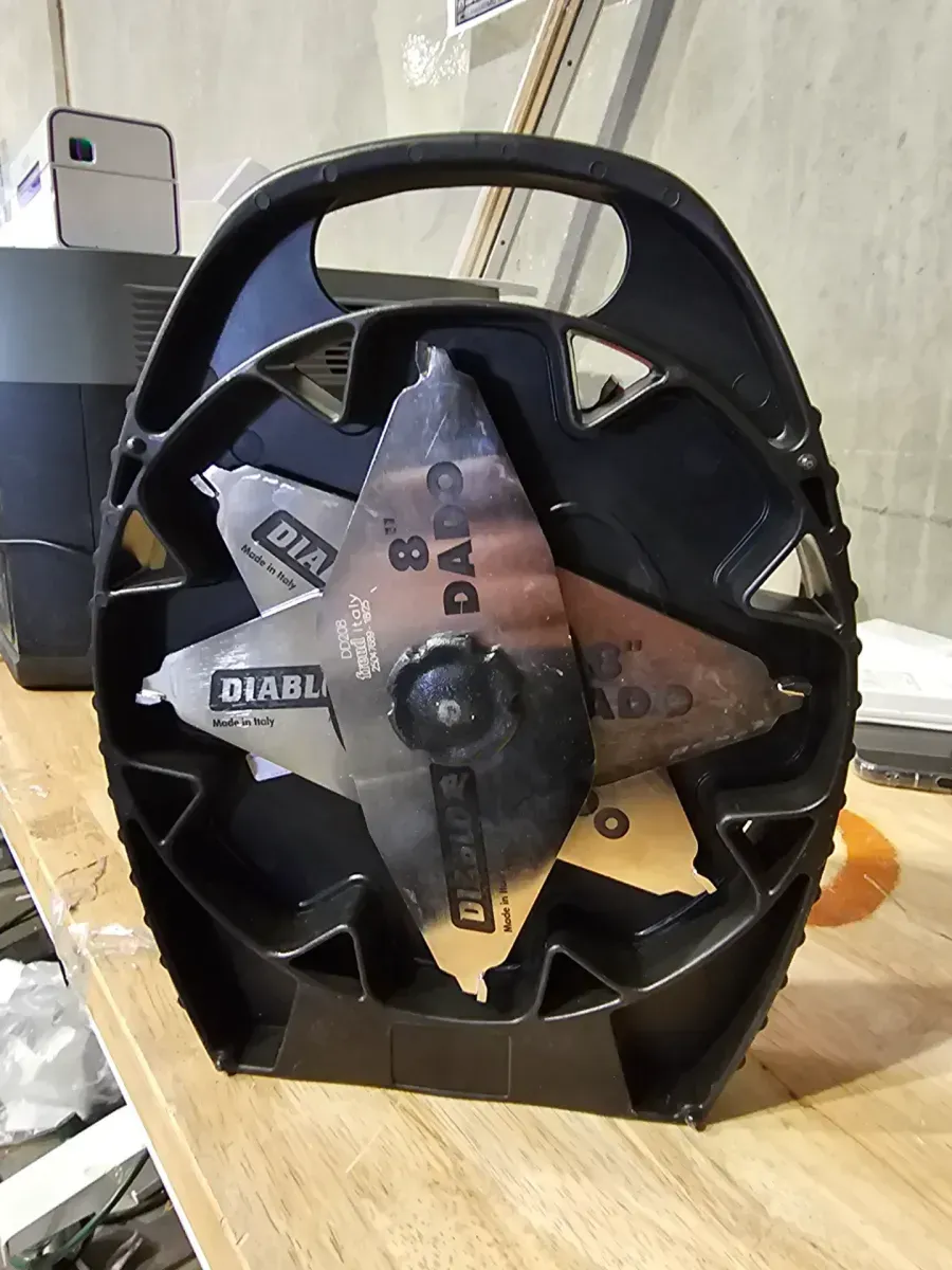 8in. x 12-Teeth Carbide Stacked Dado Saw Blade Set - image 3