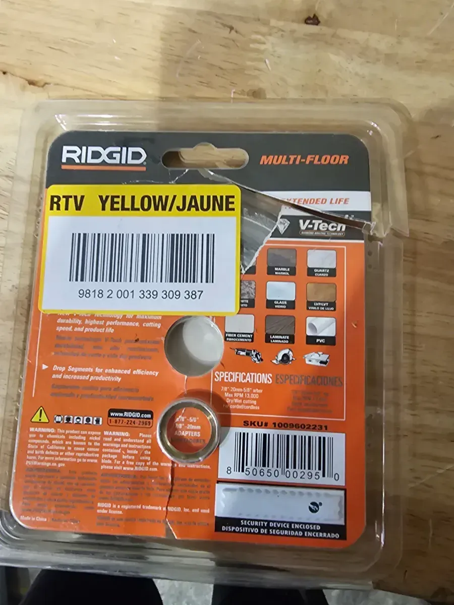 4.5 in. Segmented Rim Multi-Flooring Diamond Blade - image 3