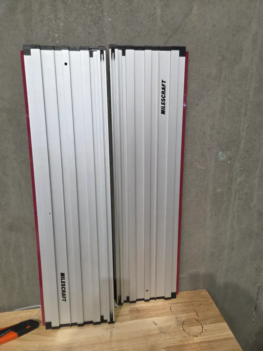 Guide Rails - 55 in. Rail Extension for Track Saw Guide. Extend Range to Over 8 ft. Includes Rail Connectors - image 3