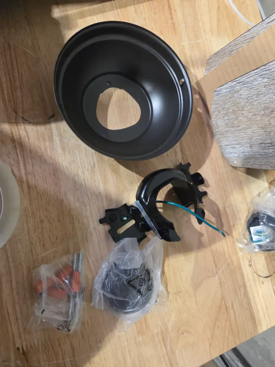 Channing 54 in. Hunter Express Indoor Noble Bronze Ceiling Fan with Remote and Light Kit Included - image 4