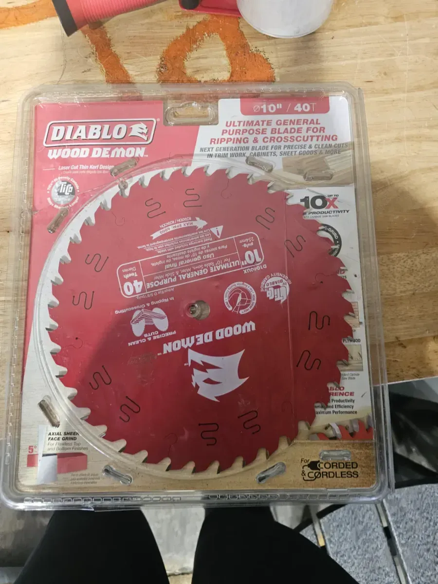 10in. x 40-Tooth Wood Demon Ultimate General Purpose Circular Saw Blade - image 3