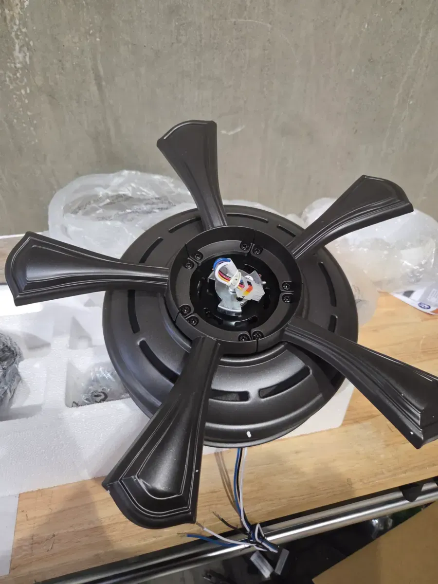 Channing 54 in. Hunter Express Indoor Noble Bronze Ceiling Fan with Remote and Light Kit Included - image 7