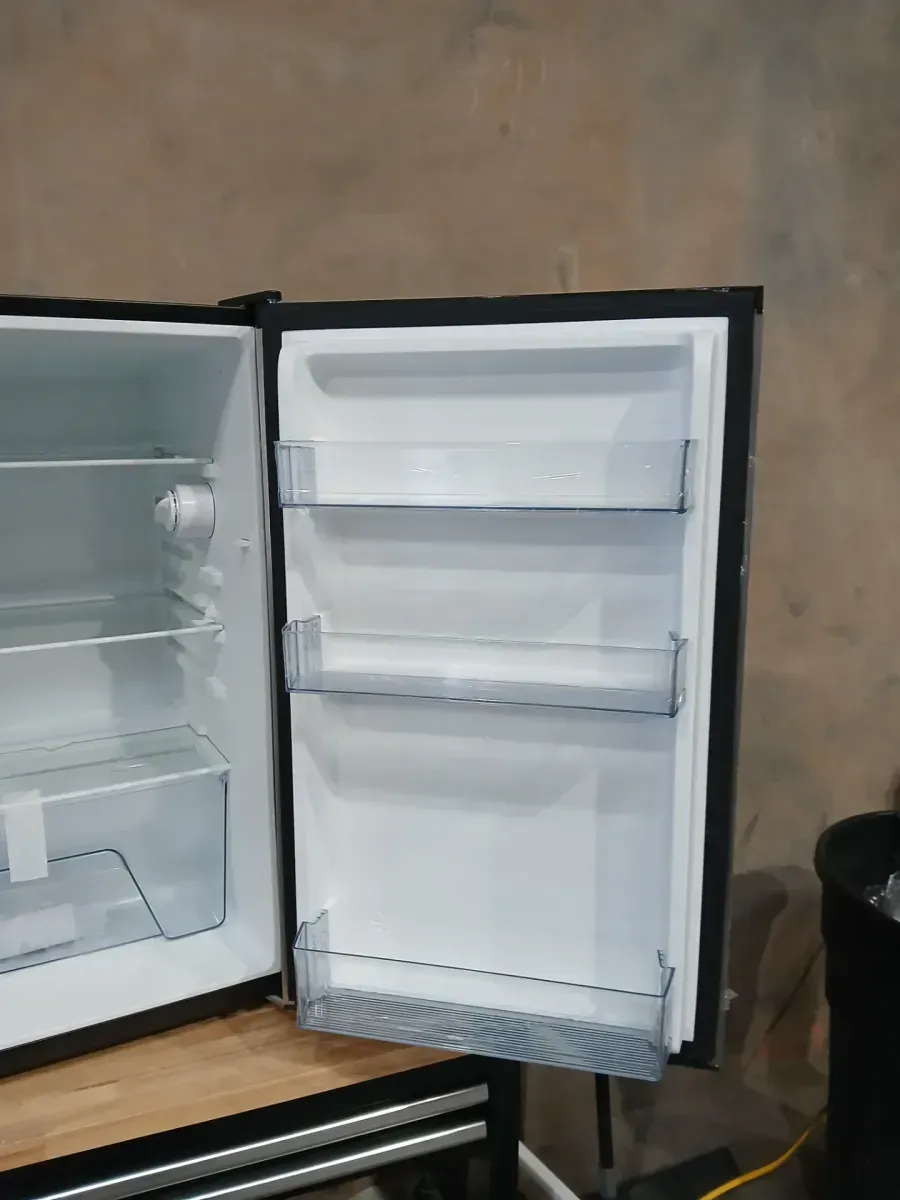 Vissani Stainless Steel Mini Refrigerator - image 2