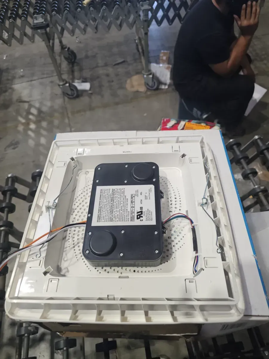 Bathroom Exhaust Fan with Bluetooth Speaker and Multi-Color LED Light - image 4