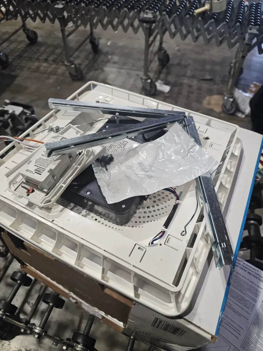 Bathroom Exhaust Fan with Bluetooth Speaker and Multi-Color LED Light - image 5