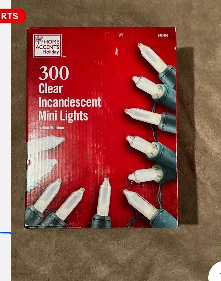 Clear Mini Icicle Christmas Lights with White Wire - image 3