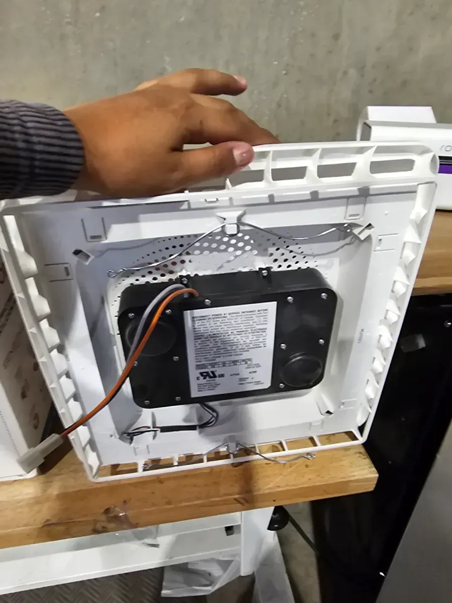 Bathroom Exhaust Fan with Bluetooth Speaker and Multi-Color LED Light - image 4