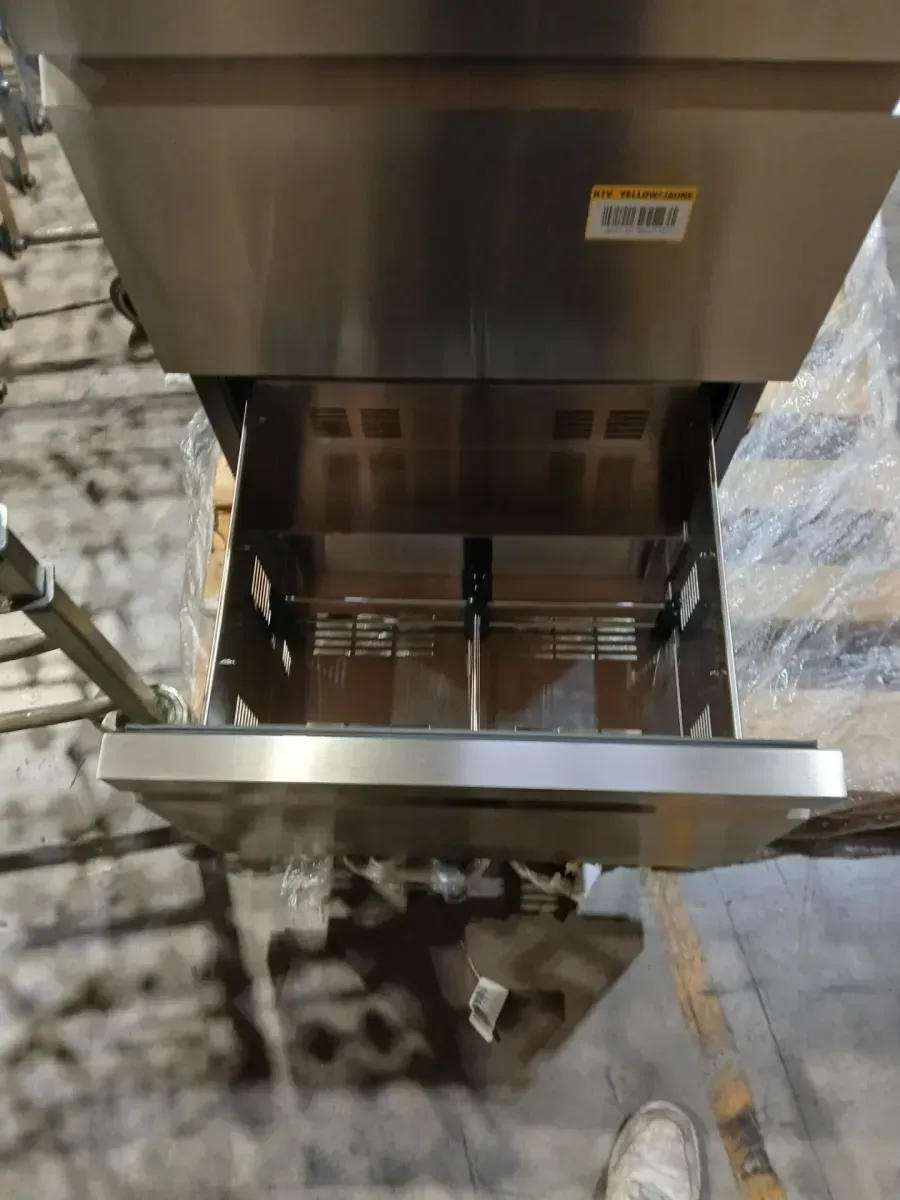 24 in. 4.9 cu. ft. Built-In/Freestanding Outdoor Beverage Center in Stainless Steel with Dual Drawer - image 4