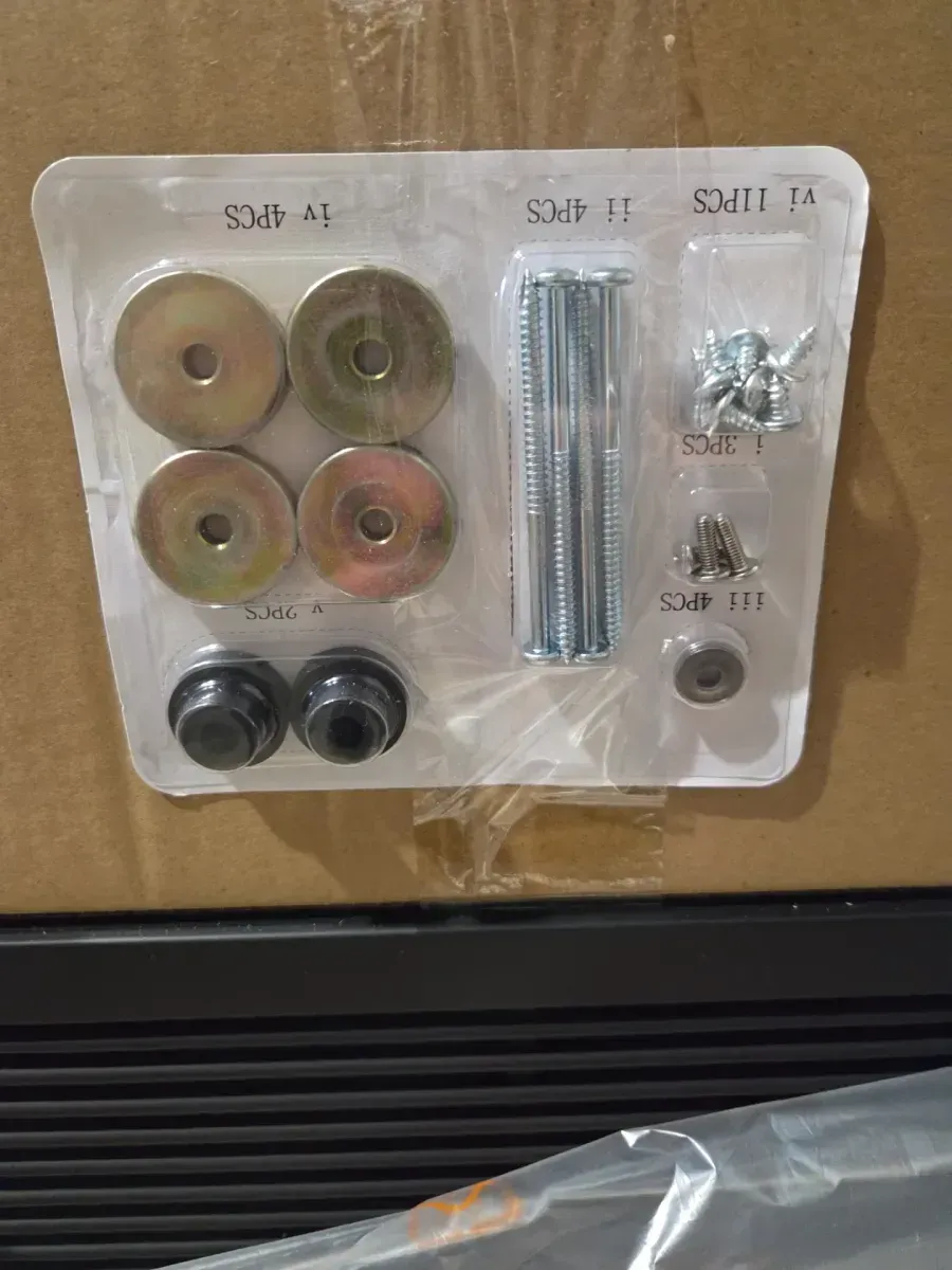 Direct Vent PROPANE Gas Wall Heater/Furnace with Thermostat, 25,000 BTU. Professional Vent Kit Included. Gray/Black - image 2