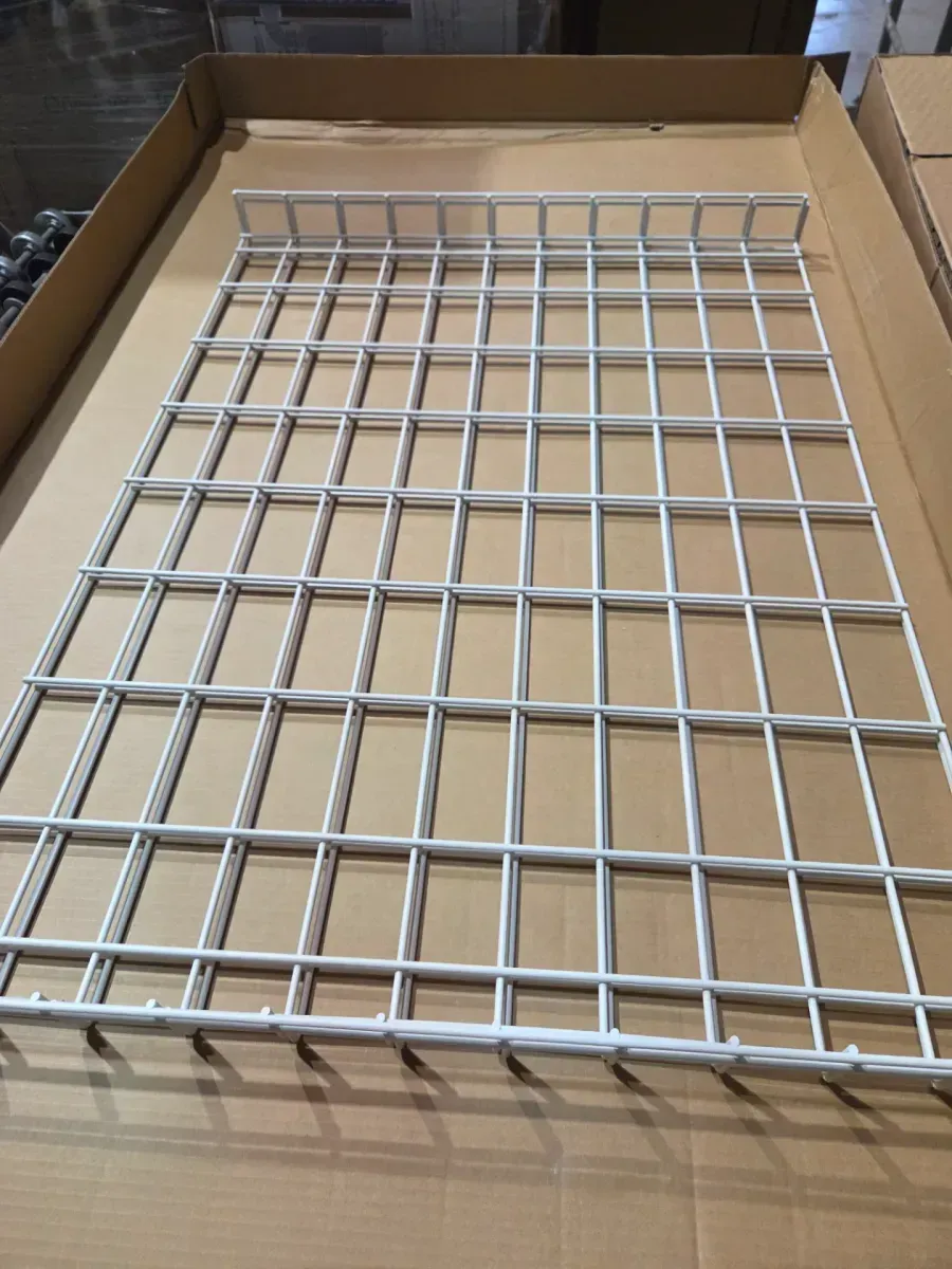 97.5 in. W x 43.75 in. H x 32 in. D Adjustable Metal Overhead Garage Storage Rack in White - image 2