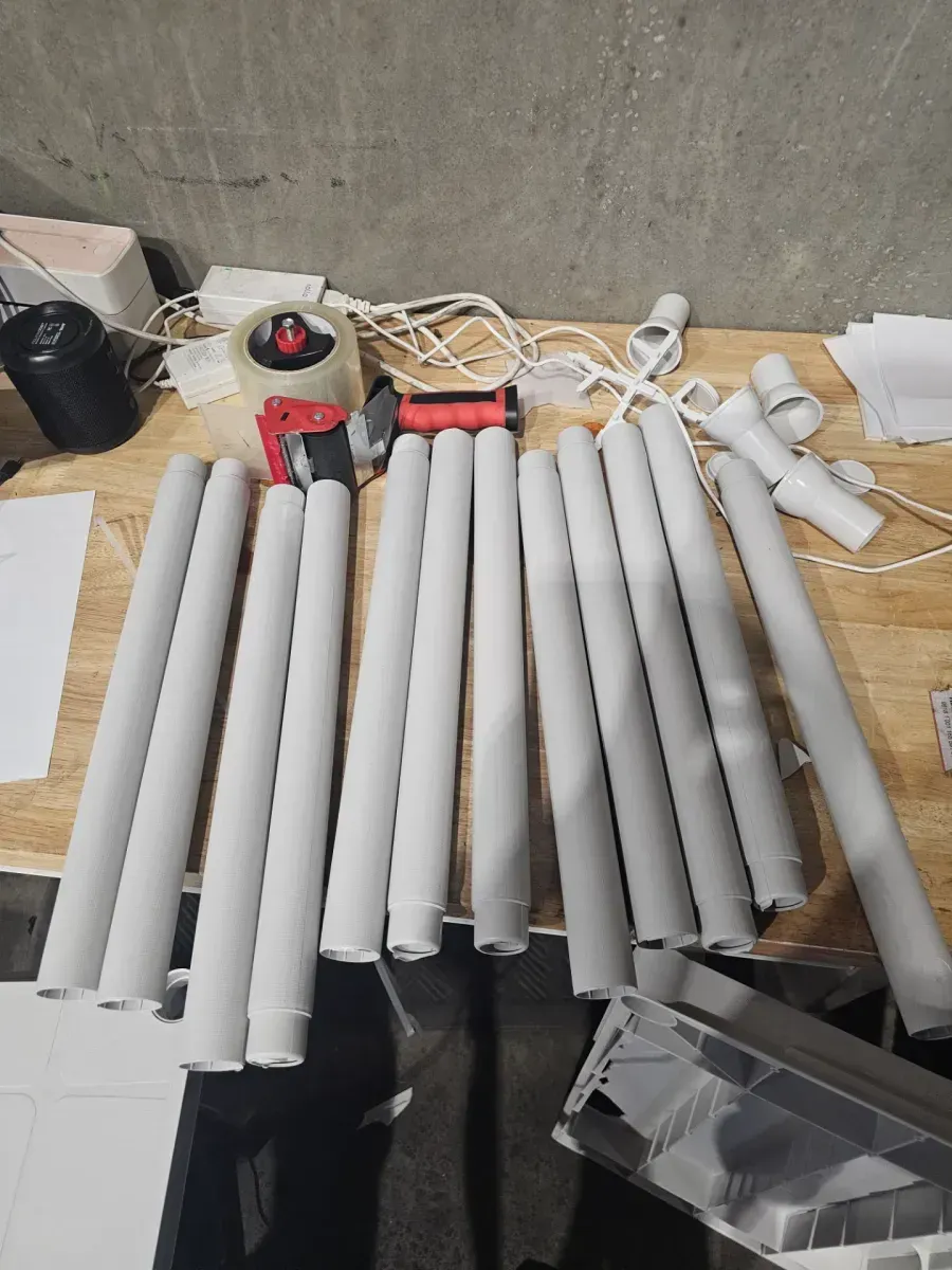 4-Tier Easy Assembly Multi-purpose Plastic Garage Storage Shelving Unit in Gray (28 in. W x 52 in. H x 15 in. D) - image 3