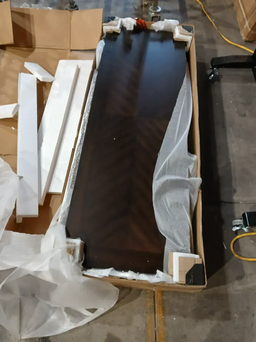 Hardy Dark Walnut 4-Piece Bar Table Set with USB Port - image 3