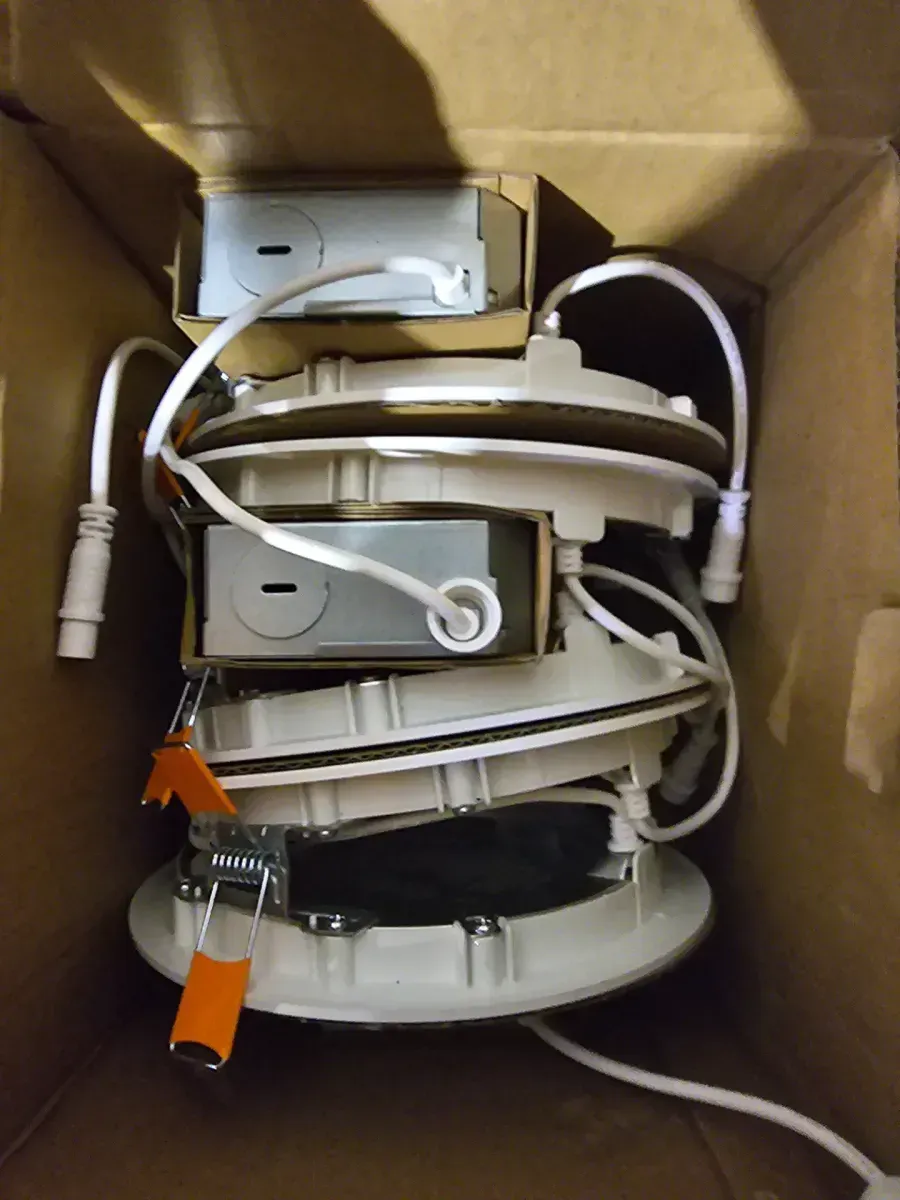 *** Pack of 12 ***6 in. Selectable CCT for Use in New Construction, Remodel and Retrofit Installation, Integrated LED Downlight - image 5