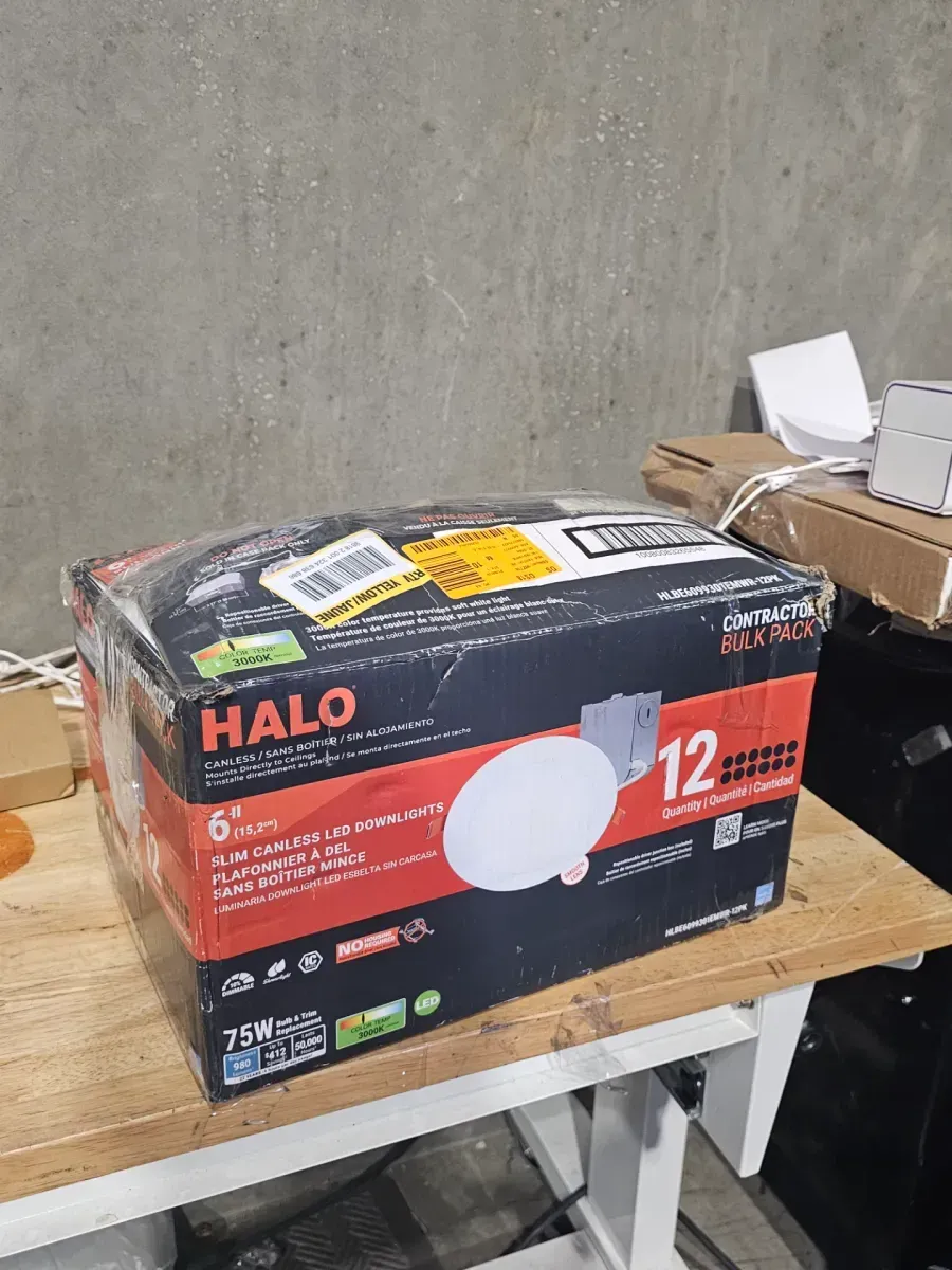 *** Pack of 12 ***6 in. Selectable CCT for Use in New Construction, Remodel and Retrofit Installation, Integrated LED Downlight - image 7