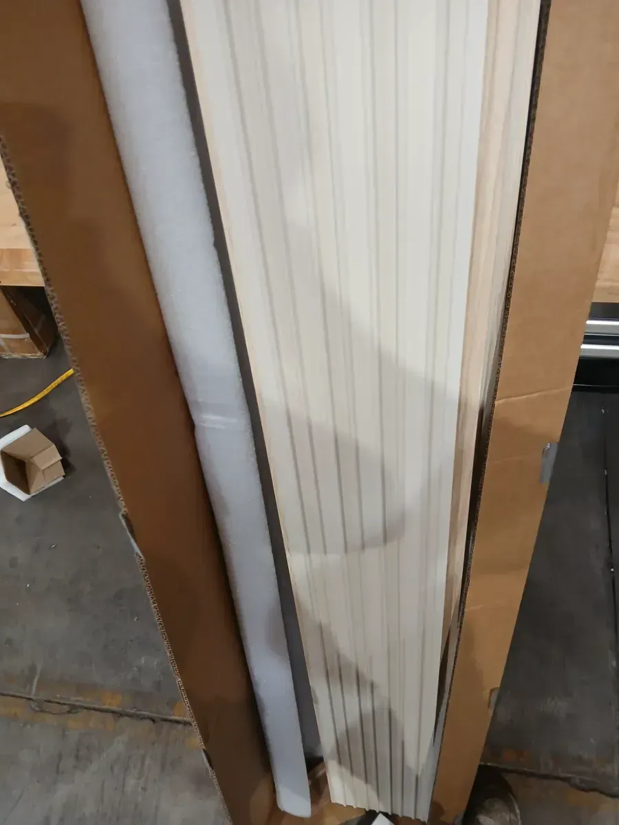 6-Pieces Light 102 In. x 6.5 In. x 0.94 In. WPC 3D Wood Wall Paneling for Interior Wall Decor (27.6 sq. ft./Case) - image 4